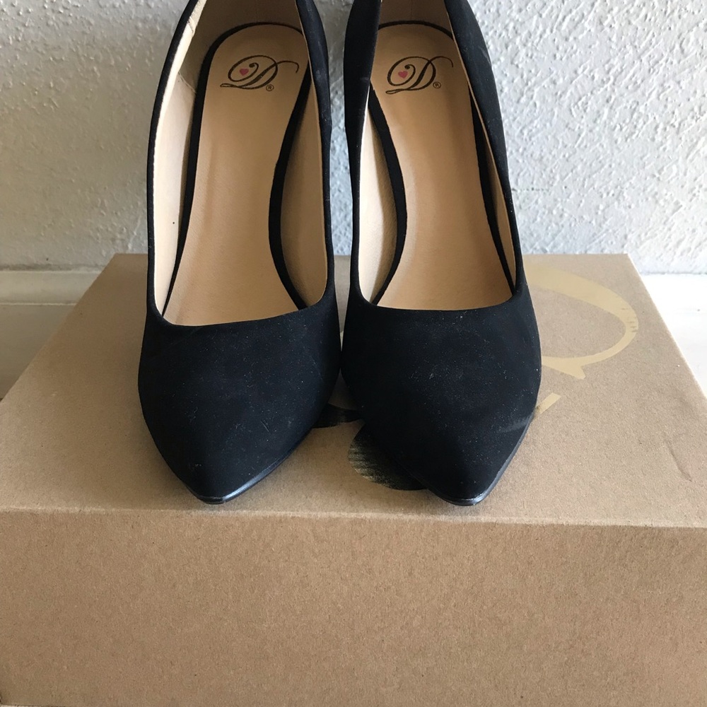 Black heels